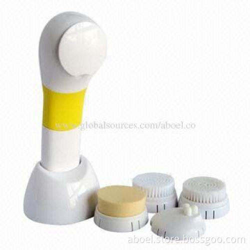 Battery-operated Soft Clean Massage Brush with 1 Year Warranty, Easy to Carry